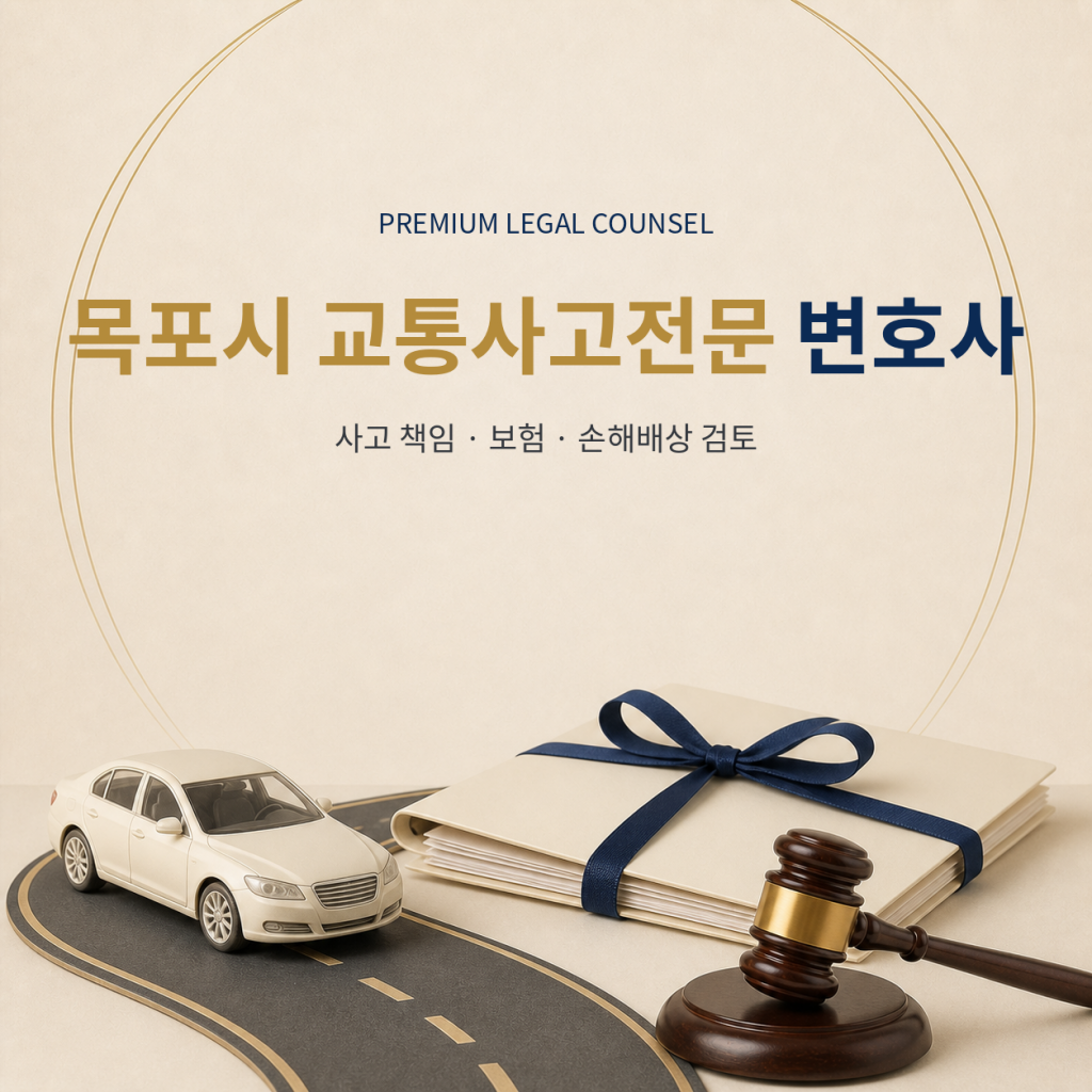 목포시 교통사고전문 변호사